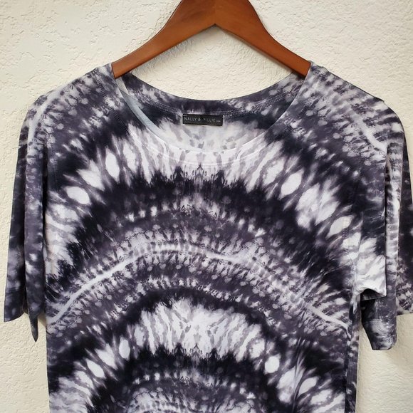 Nally & Millie Half Sleeve Tie Dye Dress Size S - Picture 4 of 6